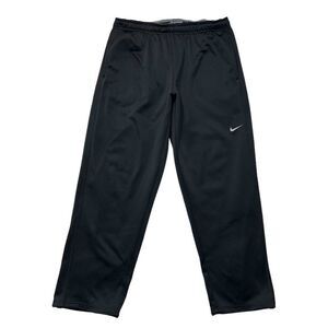 Nike Dri-Fit Men's Size XL Therma-Fit Knockout Black Fleece Pants